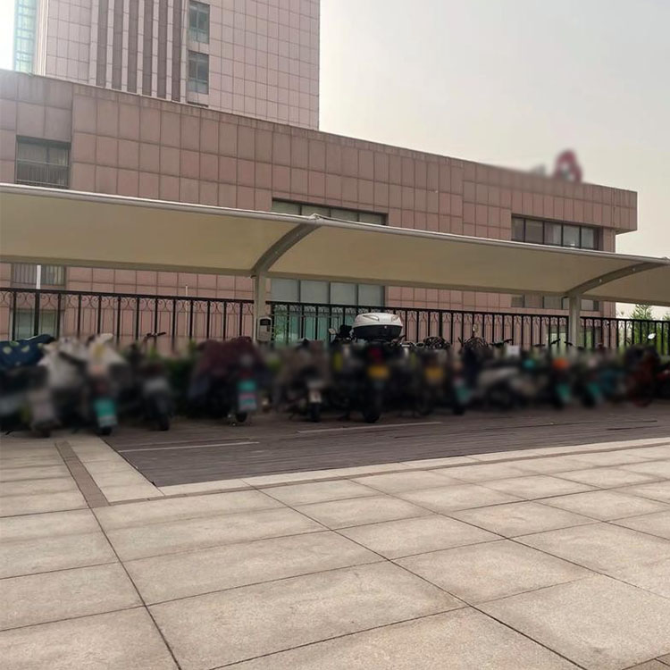 越秀区膜结构电动车棚